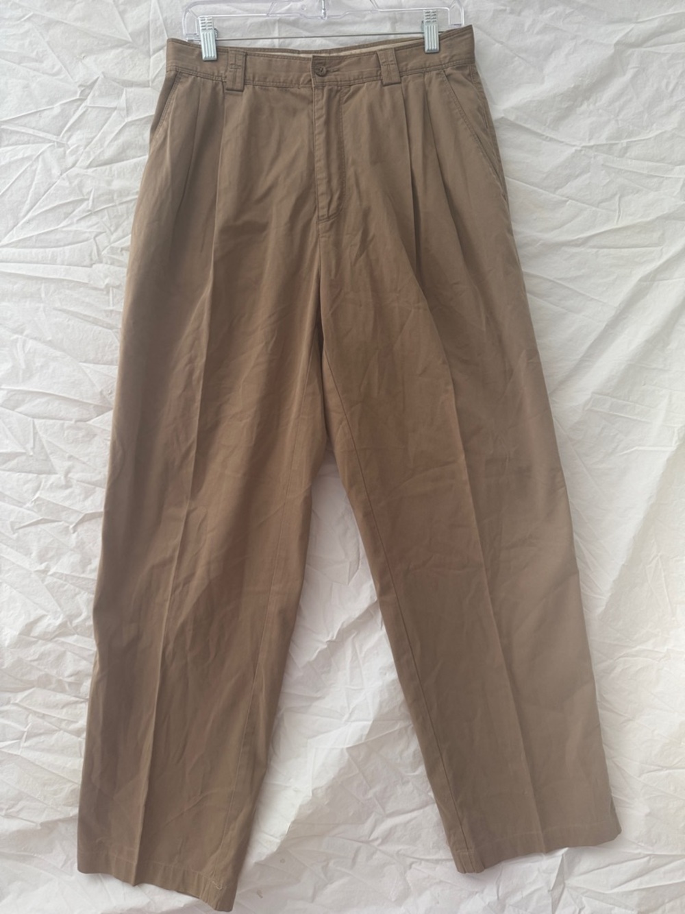 Tommy Bahama Pleated Chinos in Tan Brown